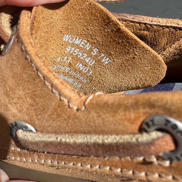 Women’s Top Sider Sperry Boat Shoes - 7W - Picture 6 of 7